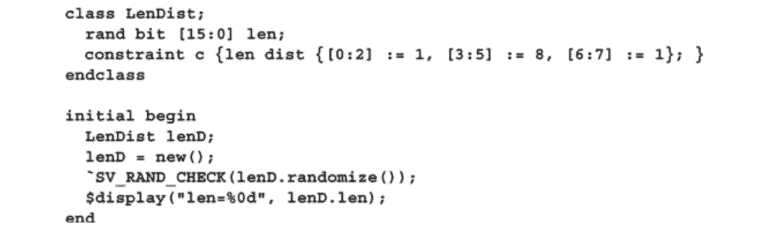 Data Types and Randomization in System Verilog